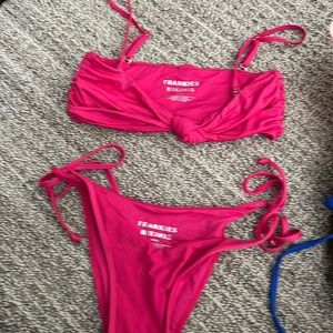 Frankie’s Bikini set size small.